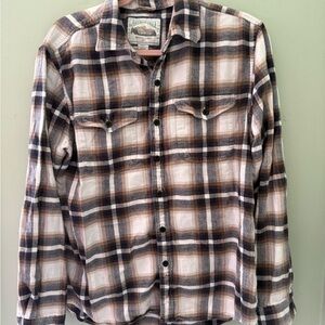 American Eagle Outfitters Plaid Shirt in Flannel Size Medium men or women